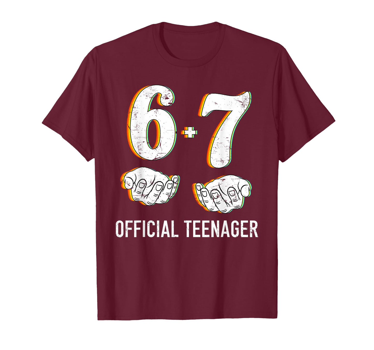 6+7 Year Old Boys Girls Teenager 13th Birthday Funny 67 T-Shirt