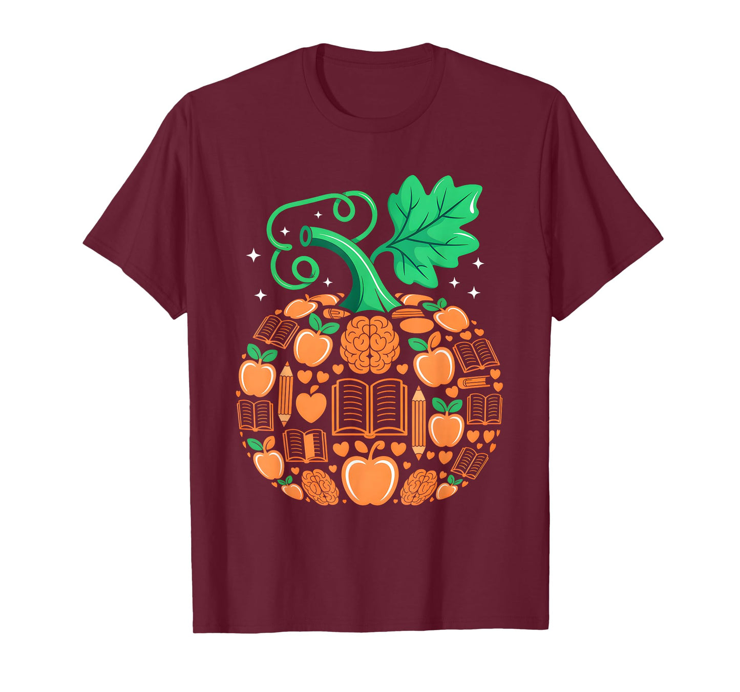 Teacher Pumpkin Fall Autumn Thanksgiving Classroom School T-Shirt