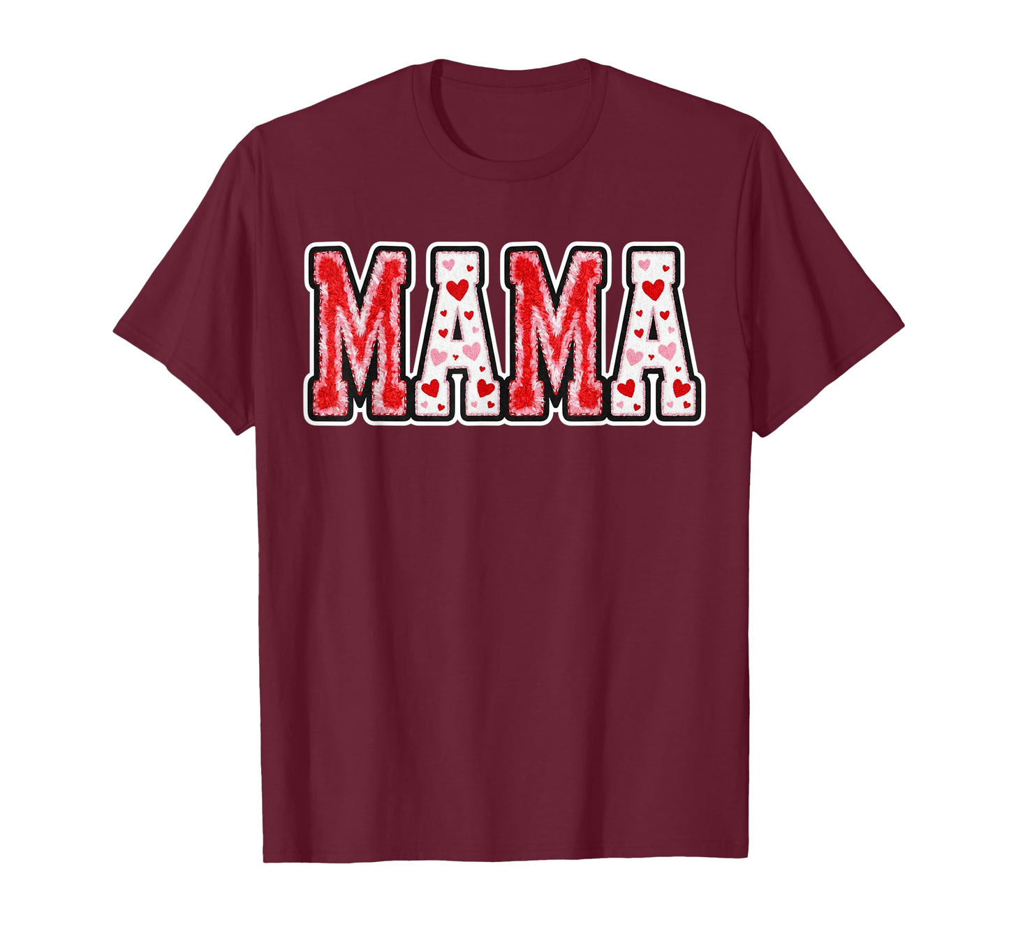 Gifts Love Mother Hearts Mama Valentine Mom Valentines T-Shirt