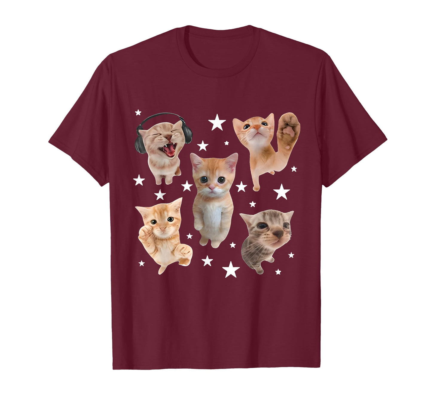 Funny Cat Meme Cute Kitty Kitten for Men Women T-Shirt