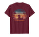 Dachshund Vintage Silhouette 60s 70s Retro Wiener Dog Lover T-Shirt