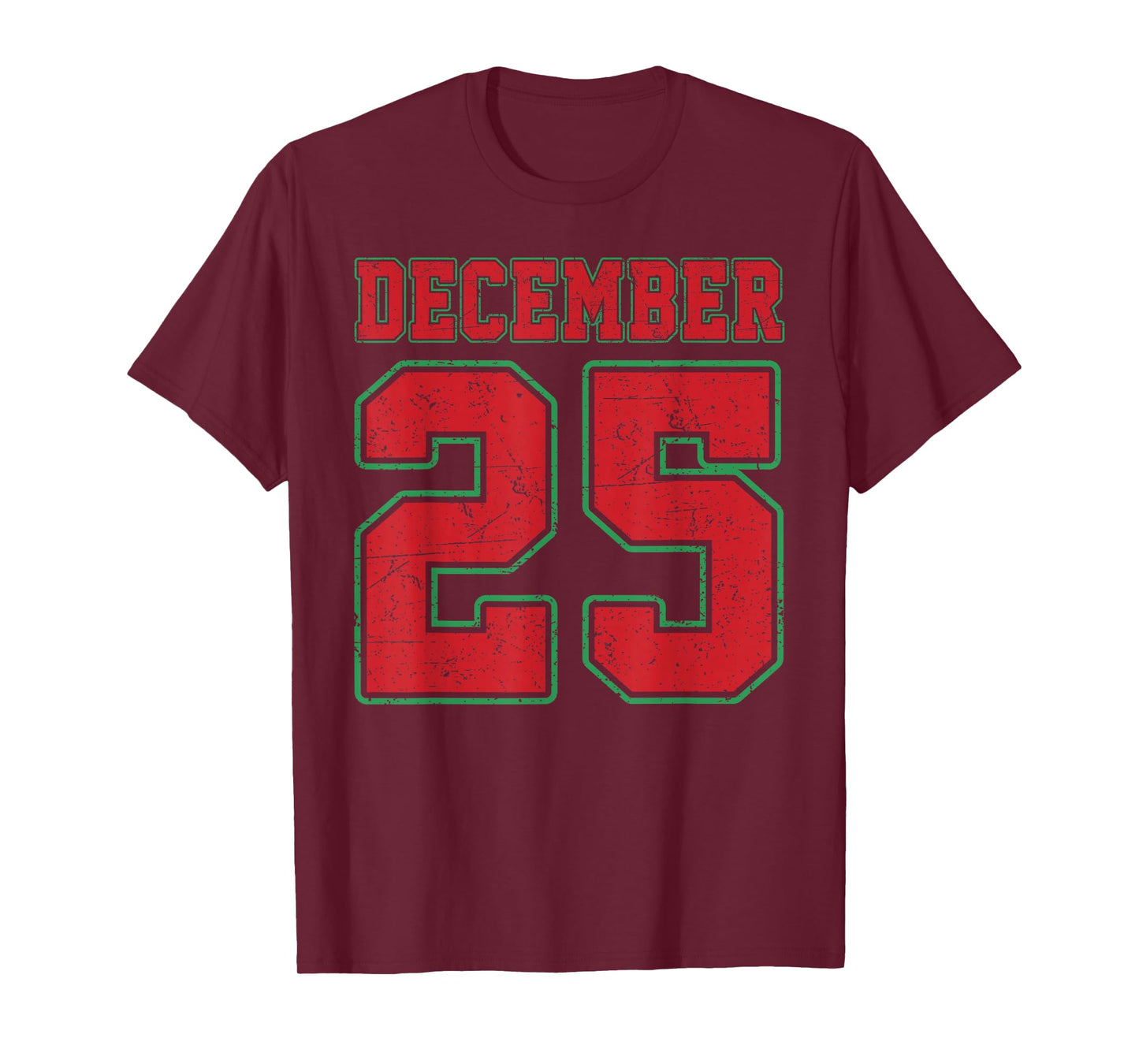 Retro Christmas December 25 Xmas Holiday Men Women Kids T-Shirt