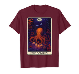 The Octopus Tarot Card T-Shirt