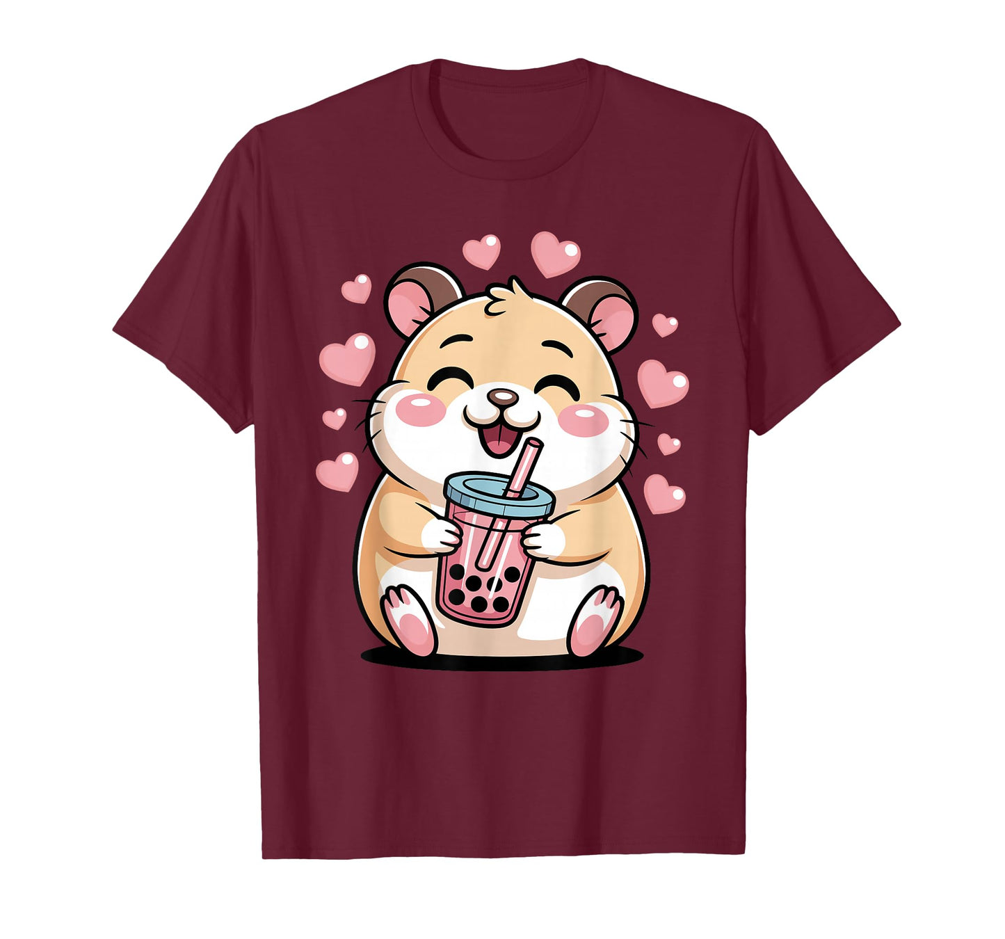 Hamster Bubble Tea Kawaii Boba T-Shirt