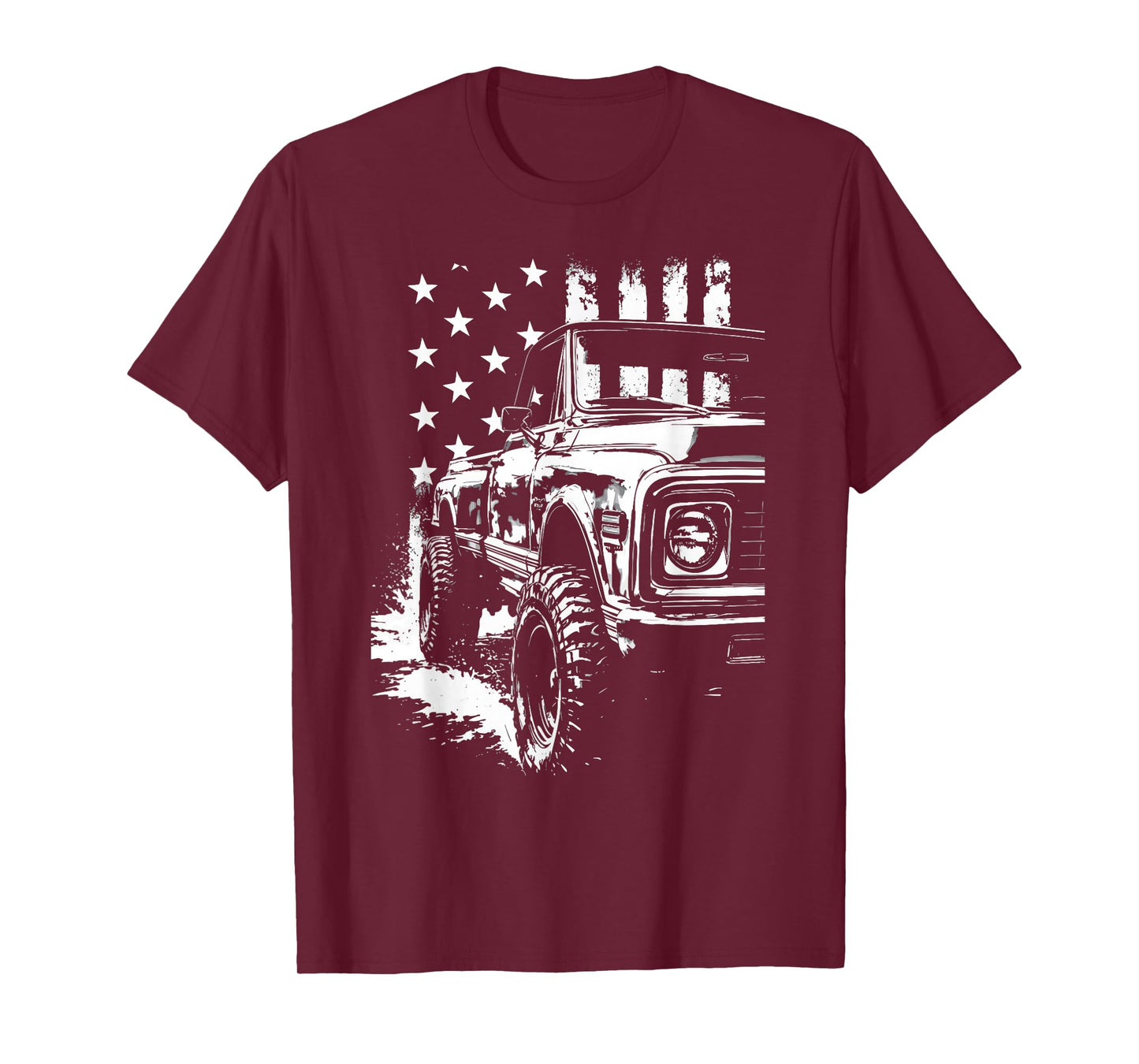 1967-1972 Second Generation K10 / C10 4x4 Stepside USA K10 T-Shirt