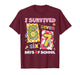 I Survived 67 Days of School Funny Meme Boy Girl Teacher T-Shirt