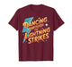 Dancing Through The Lightning Strikes Retro T-Shirt
