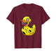 Dripping Mutant Duck Horror Rave Art T-Shirt