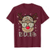Run Rudolph Santa's Reindeer Christmas Camo Boys Toddlers T-Shirt