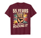 55 Years Young and Still Rocking It 55th Birthday Funny T-Shirt
