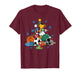PE Teacher Christmas Tree Physical Education Instructor Xmas T-Shirt
