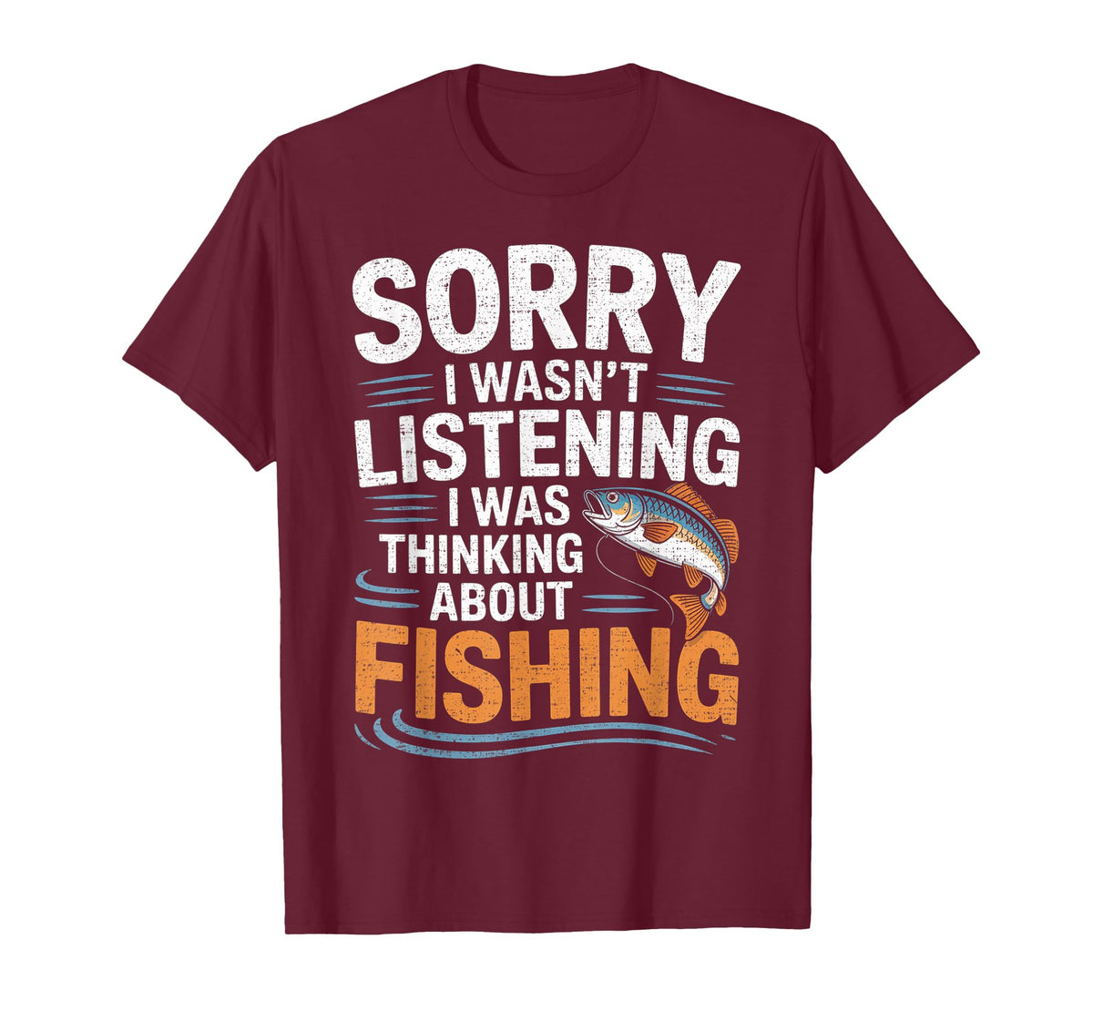 I was Thinking About Fishing T-Shirt