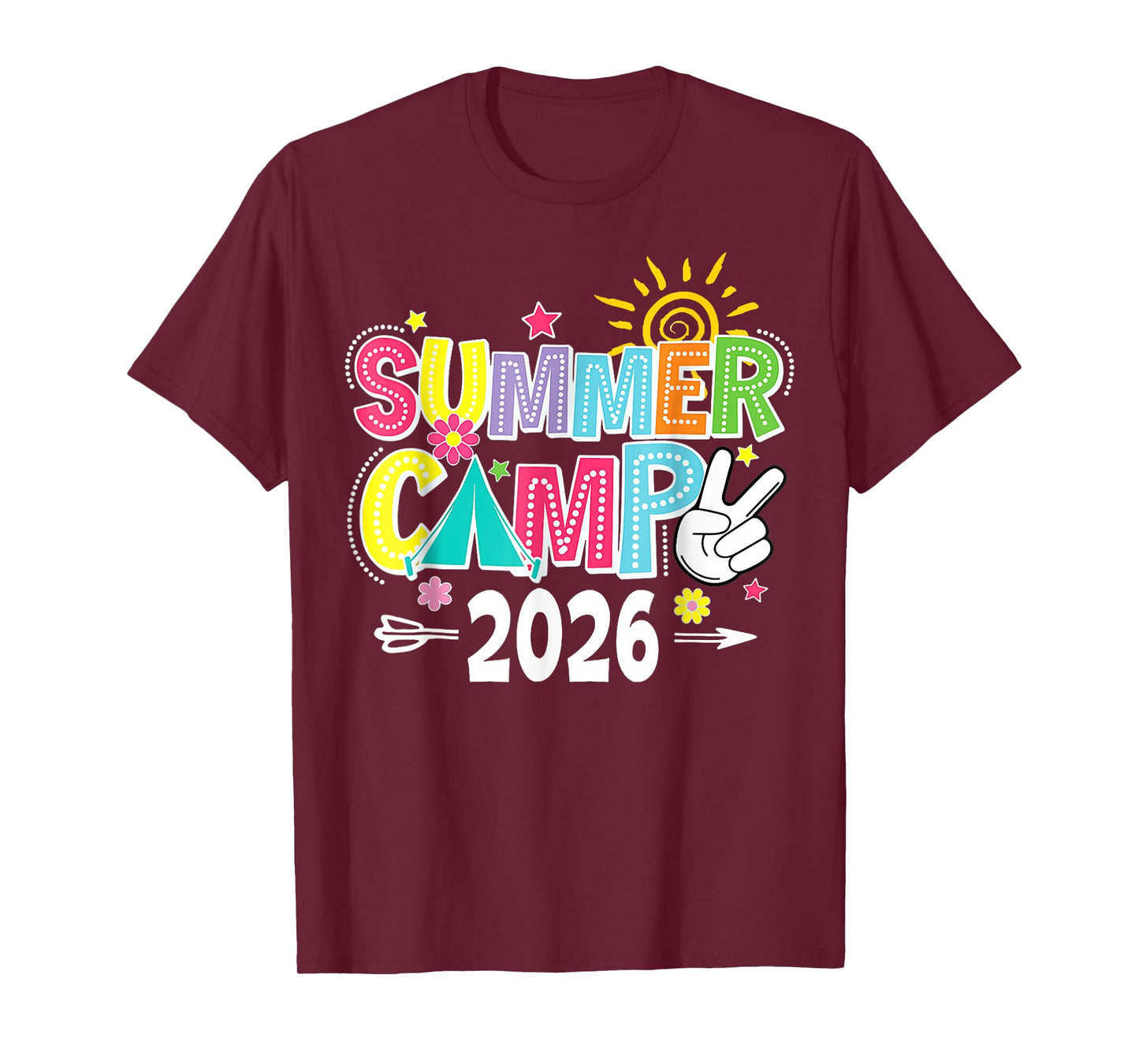 2026 Summer Camp 2026 Summer Vacation Matching Family Group T-Shirt