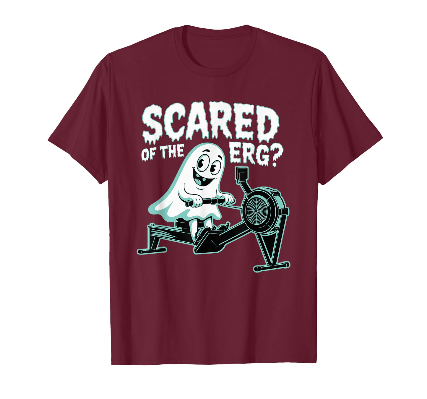 Rower Rowing Boat Halloween Erg Rowing Team T-Shirt