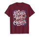 Boats Well with Others Funny Boating Captain Design T-Shirt