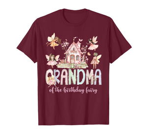 Grandma of The Birthday Fairy Girl Magical Family Matching T-Shirt