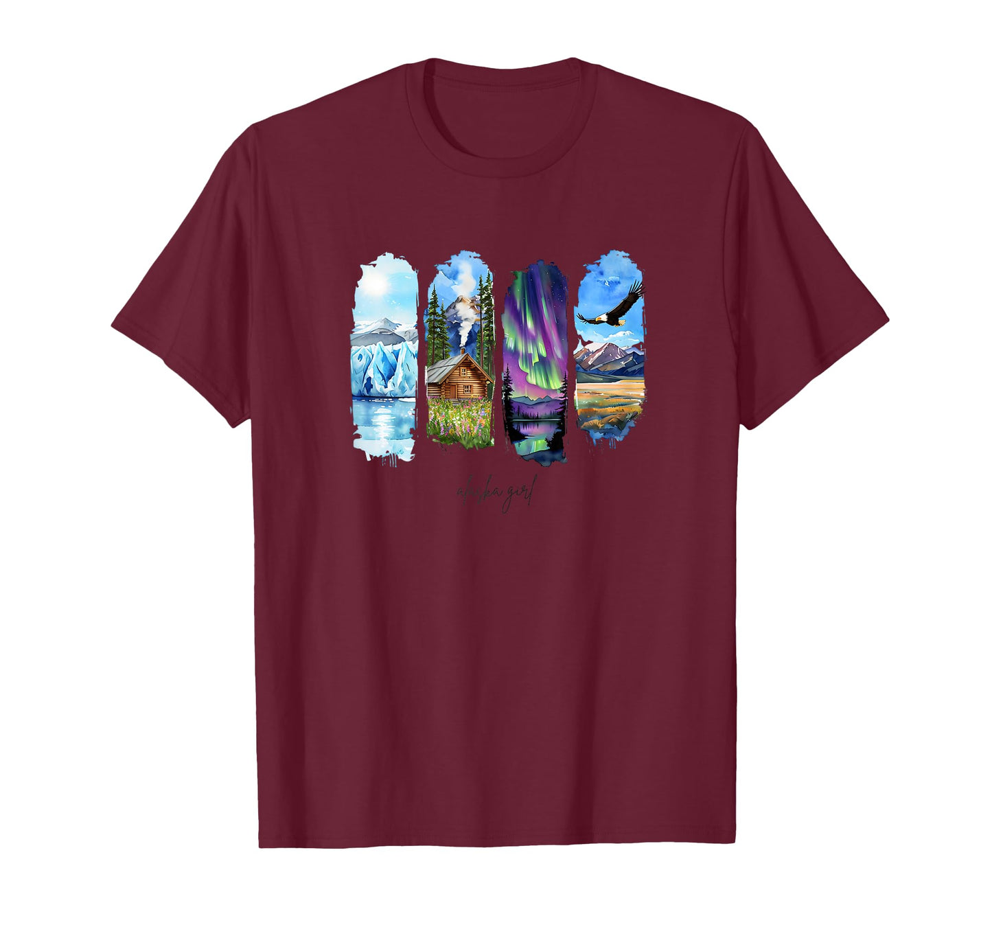 North Nature Adventure Travel Alaska T-Shirt