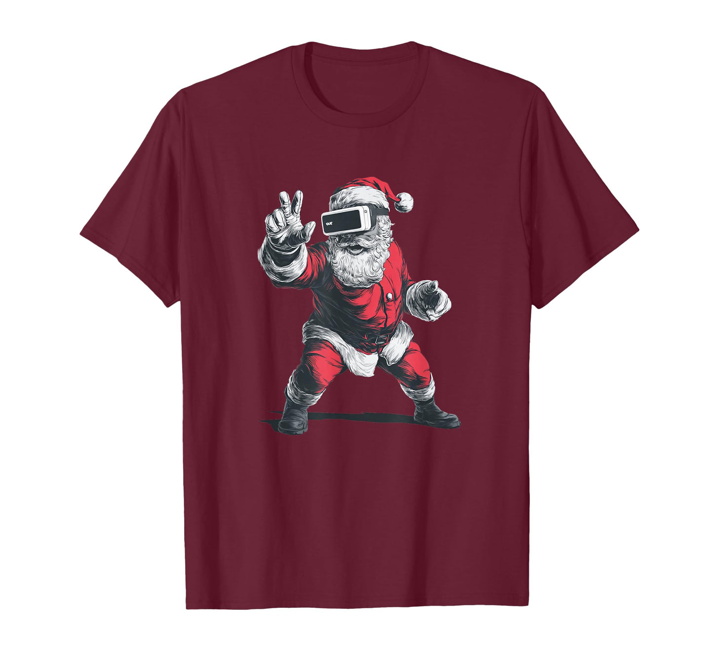 Virtual Reality Christmas Graphic T-Shirt