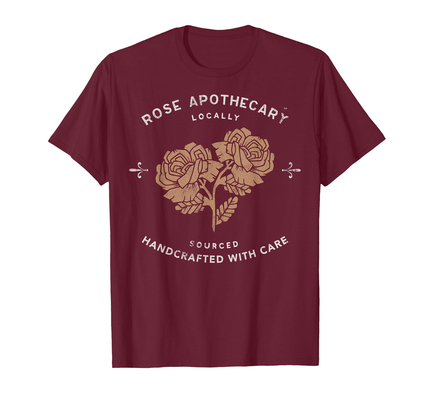 Schitt's Creek Rose Apothecary Handcrafted Distressed T-Shirt