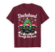 Funny Dachshund Through The Snow Christmas Light Dog Lovers T-Shirt