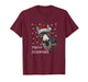 Merry KissMyAss Donkey Sarcastic Xmas Funny Christmas T-Shirt