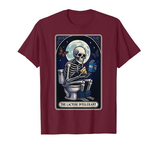 The Lactose Intolerant Tarot Card T-Shirt
