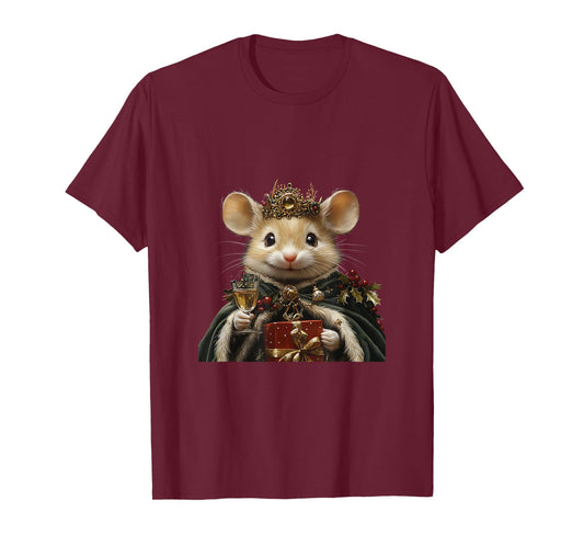 Fairy Mouse Nutcracker Team Magical Vintage Christmas T-Shirt