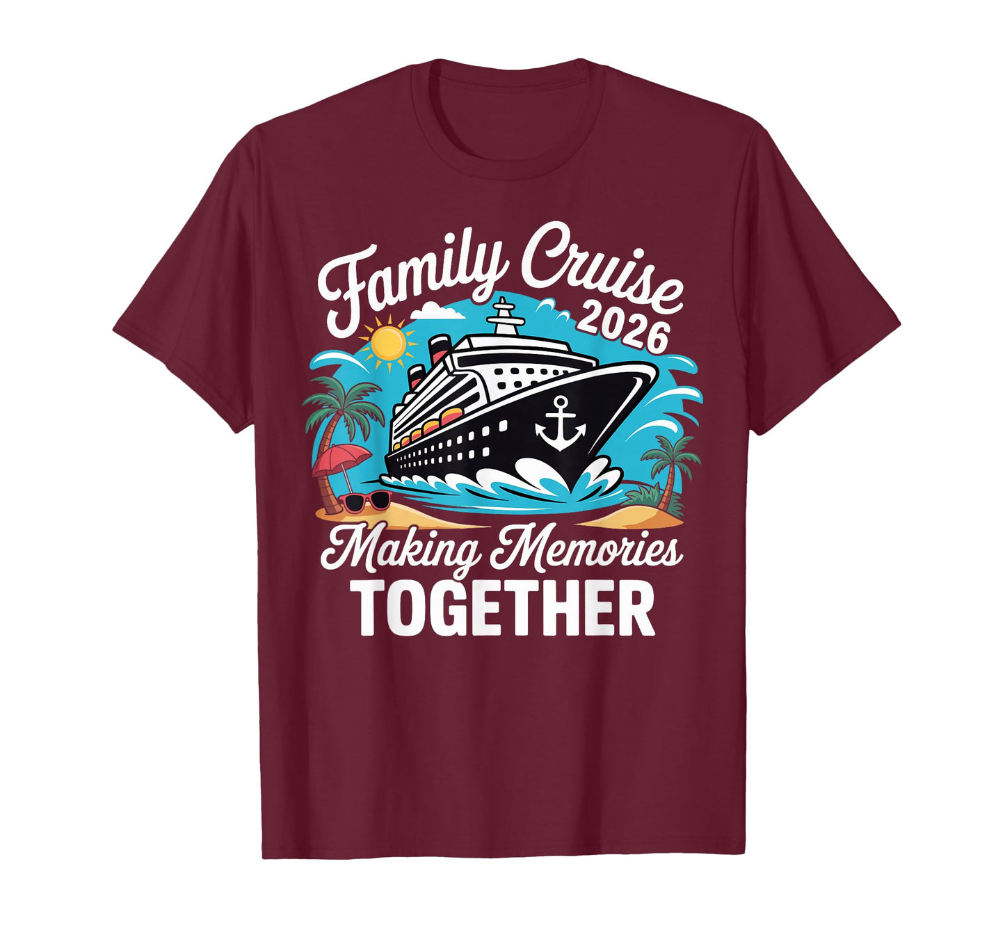 Family Cruise 2026 Vacation Trip Family Matching Cruise Ship T-Shirt