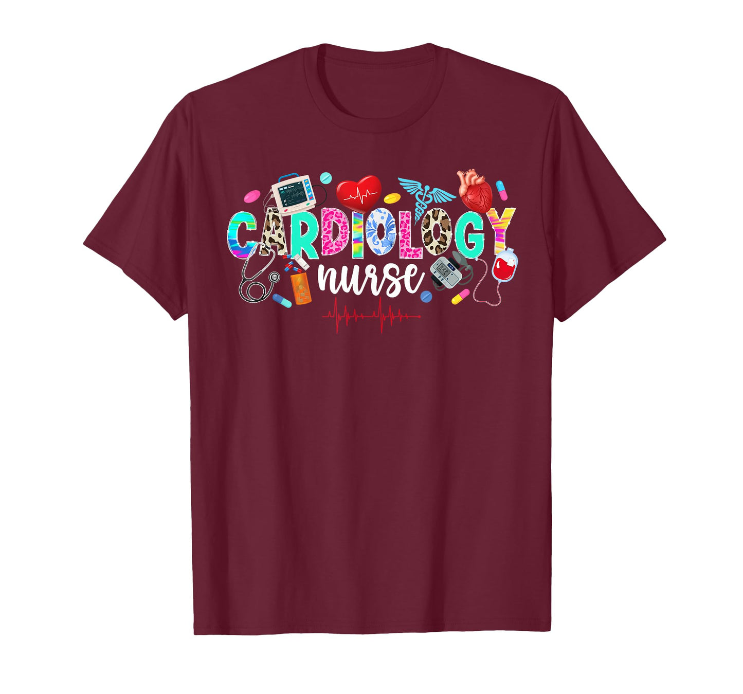 Cardiac Nurse Cardiac Nursing Cardiology Nurse T-Shirt