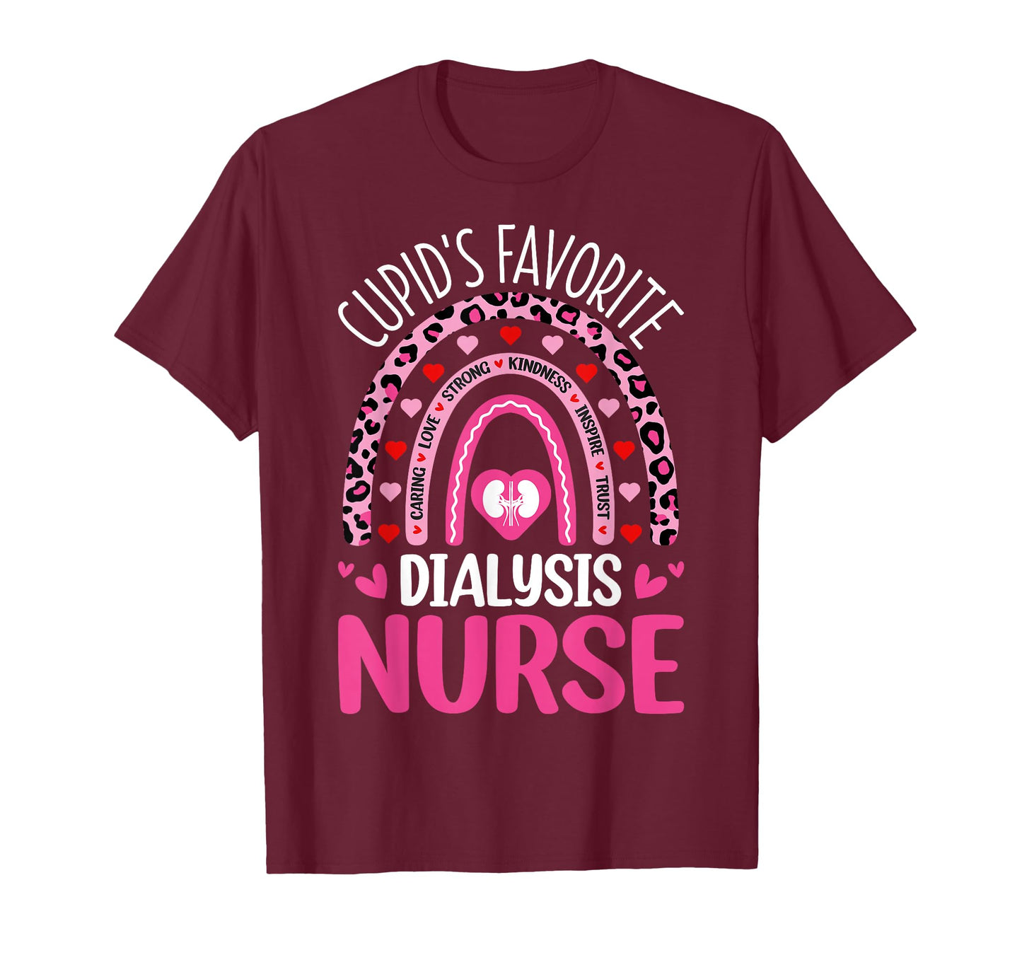 Cupid's Favorite Dialysis Nurse - Valentine’s Nephrology T-Shirt