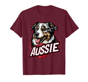 Australian Shepherd Design - Funny Aussie Dog T-Shirt