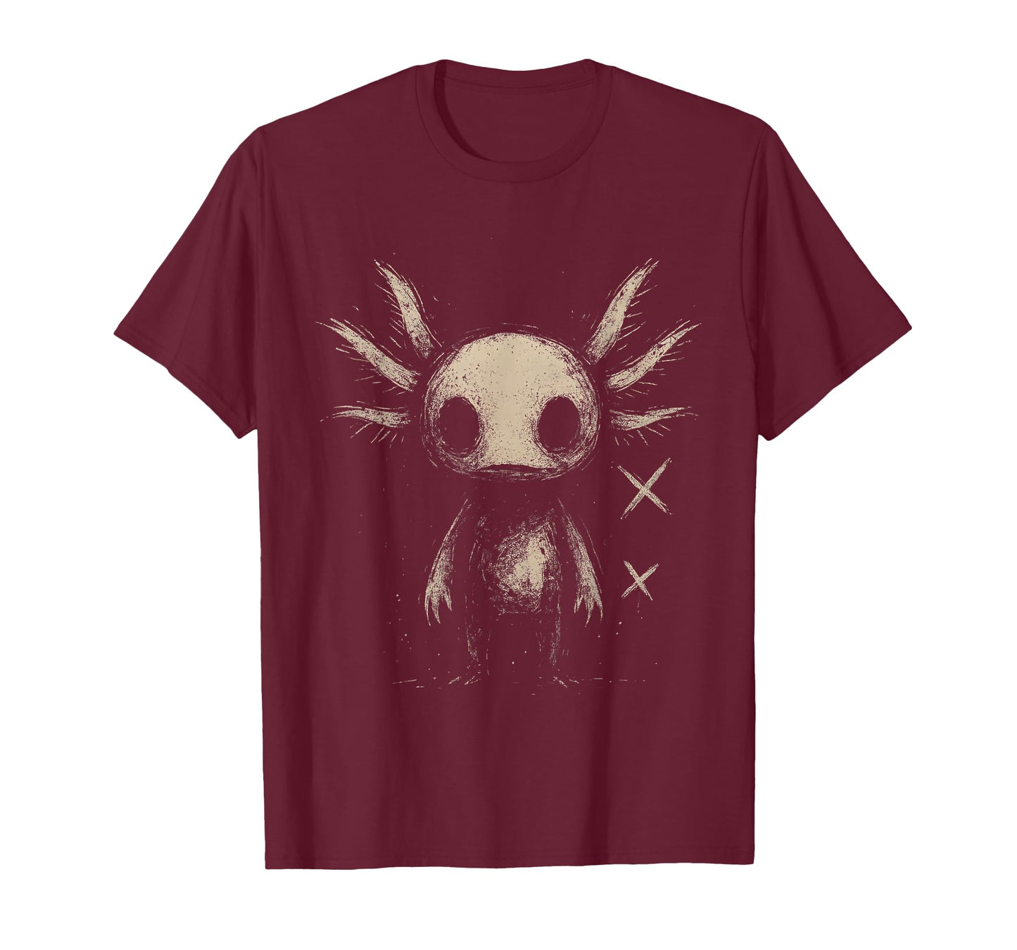 Axolotl Emo Goth T-Shirt