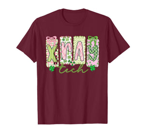 Women X-Ray Technologist St Patrick's Day Shamrock T-Shirt