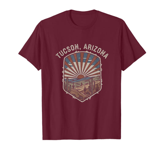 Retro Tucson Arizona Design T-Shirt