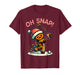 Oh Snap Gingerbread Man Golfer Golf Christmas Golfing T-Shirt