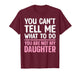 Funny Dad Design for Father Daddy Papa Men from Daughter Dad T-Shirt