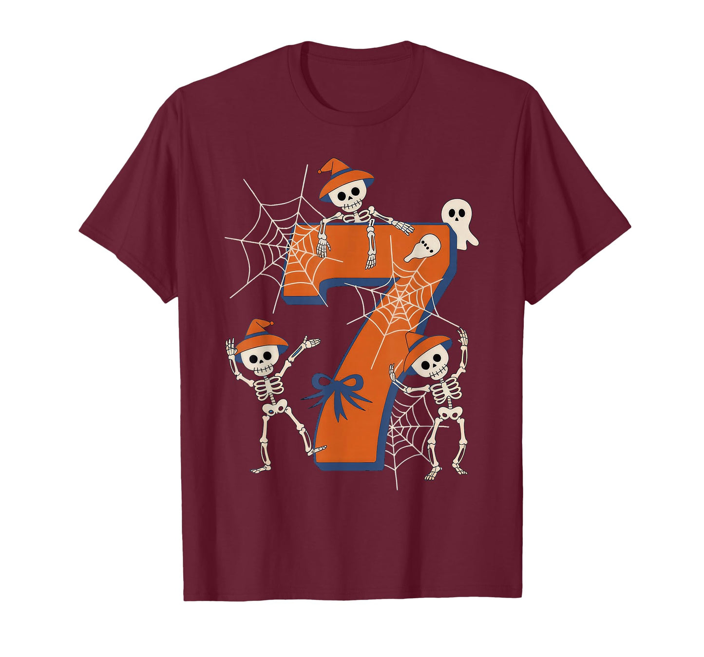 Six Seven Meme 6 7 Halloween Costume Dancing Skeleton T-Shirt