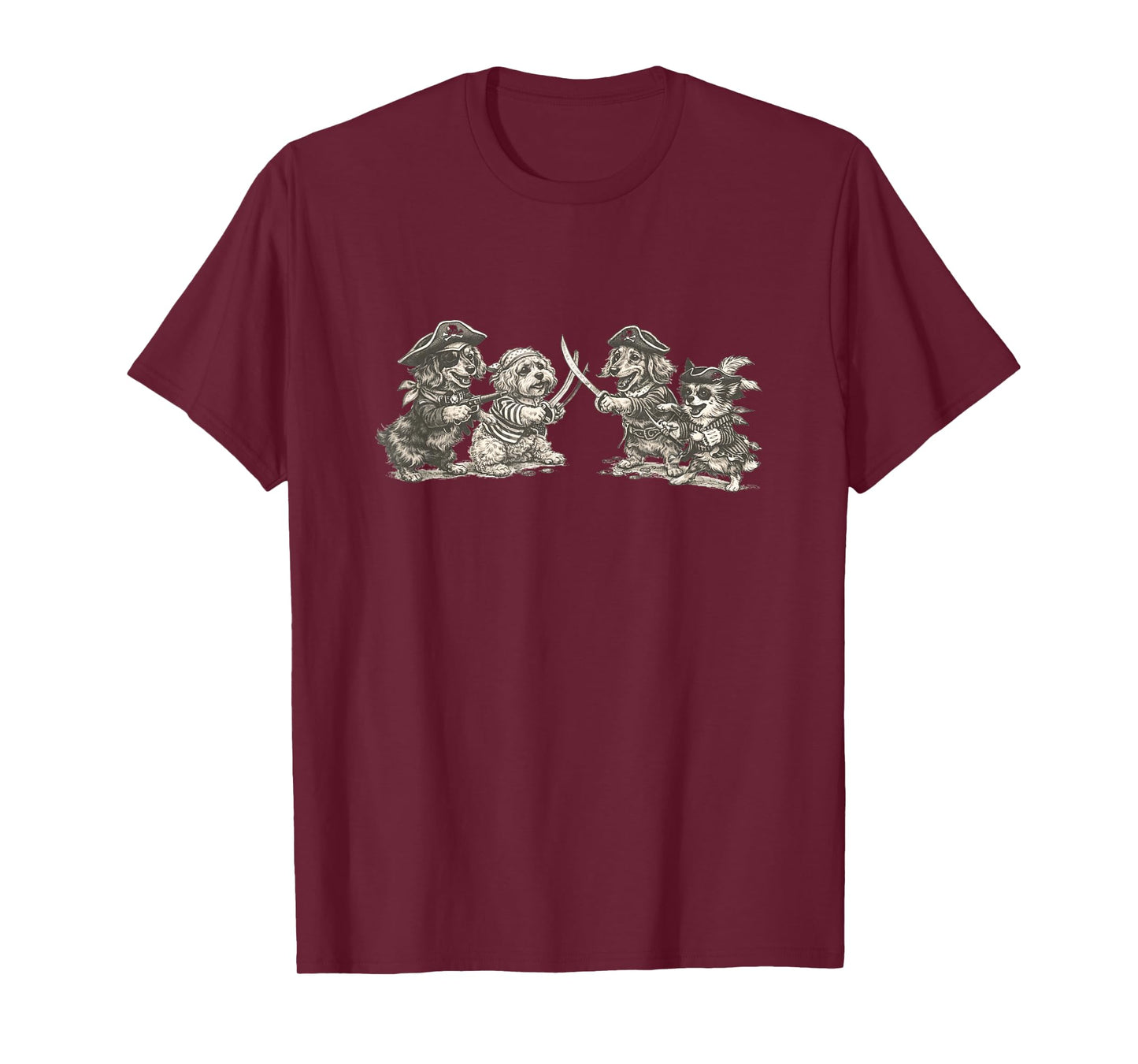 Gasparilla Pirate Dogs Tampa Festival Graphic T-Shirt