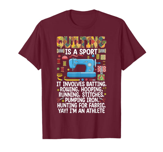 Funny Quilting Shirt Men Women Quilt Lover Sewing Quilter T-Shirt