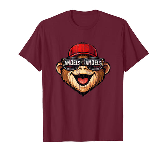 Angels Retro Gift for Men Women Boys Girls Kids T-Shirt