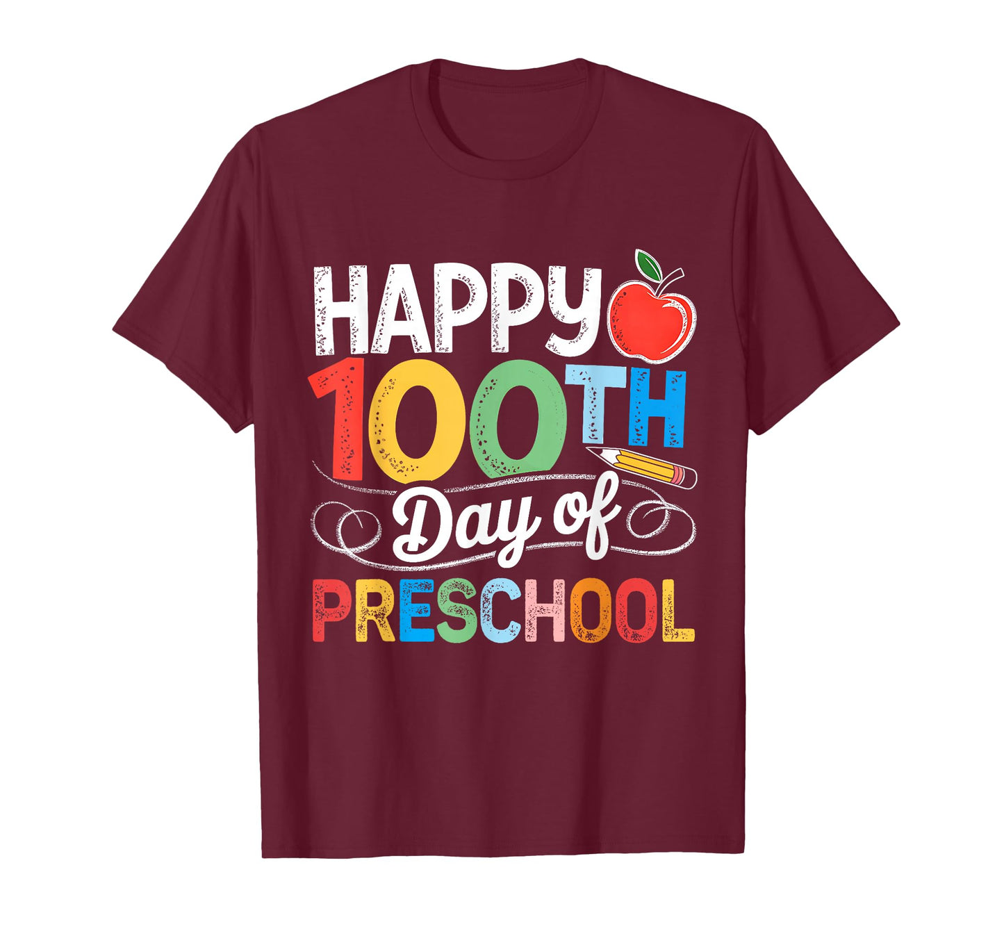 100 Days Smarter Preschool 100th Day of School Preschool T-Shirt