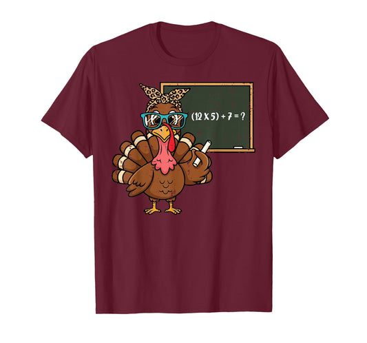 67 Meme Thanksgiving Turkey Funny 6 7 Teacher Men Women Kids T-Shirt