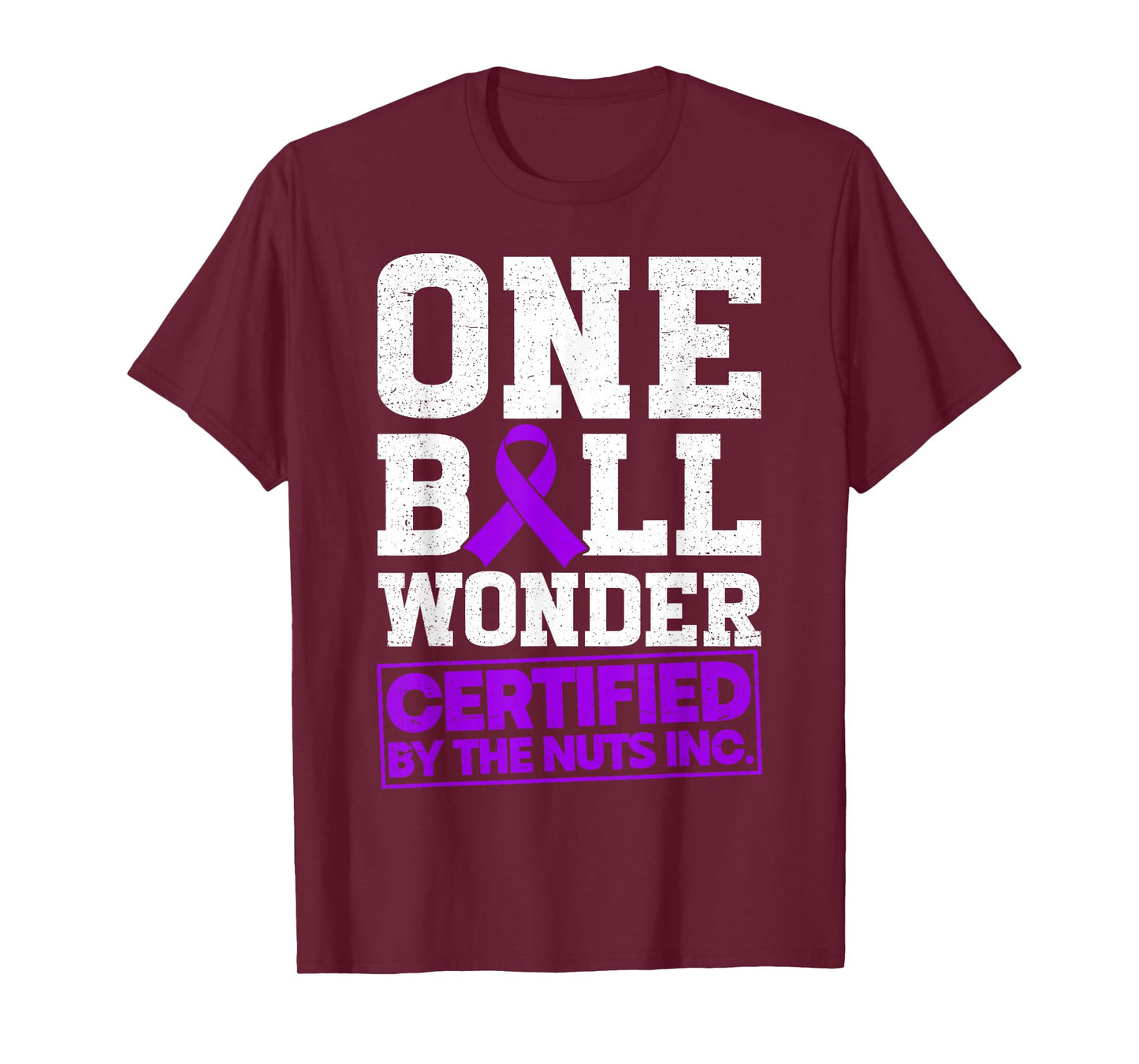 Testicular Cancer Awareness Funny Testicle Removal Surgery T-Shirt