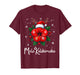 Mele Kalikimaka Hawaiian Christmas Tropical Floral Xmas T-Shirt