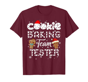 Cookie Baking Team Tester Gingerbread Christmas T-Shirt