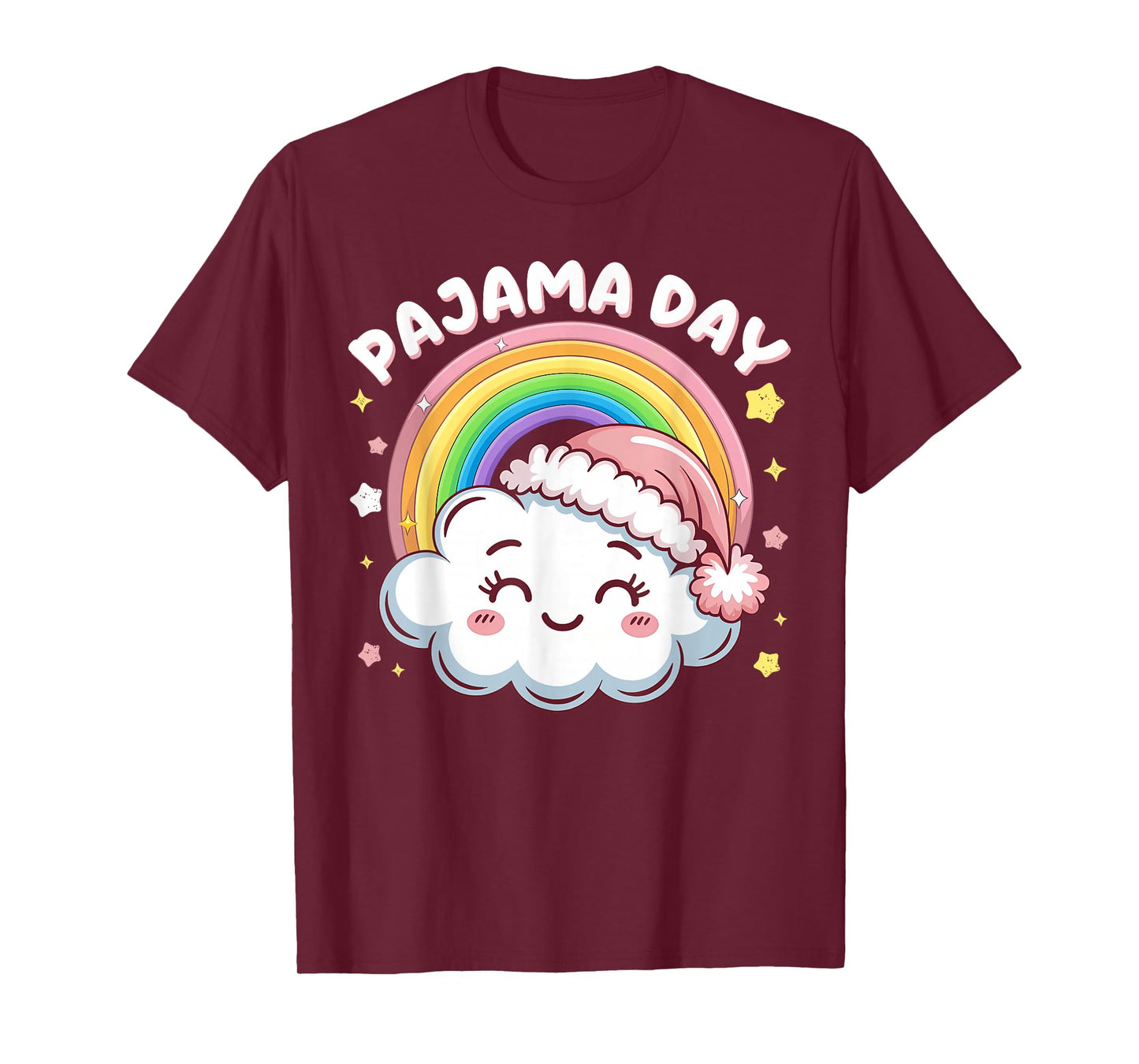 Pajama Day School Spirit Week Fun Cloud T-Shirt