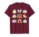 Cute Preppy Happy Fall Pastel Pumpkin Turkey Thanksgiving T-Shirt