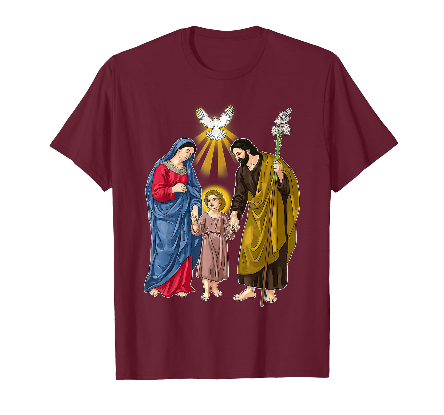 Jesus, Virgin Mary and St Joseph T-Shirt