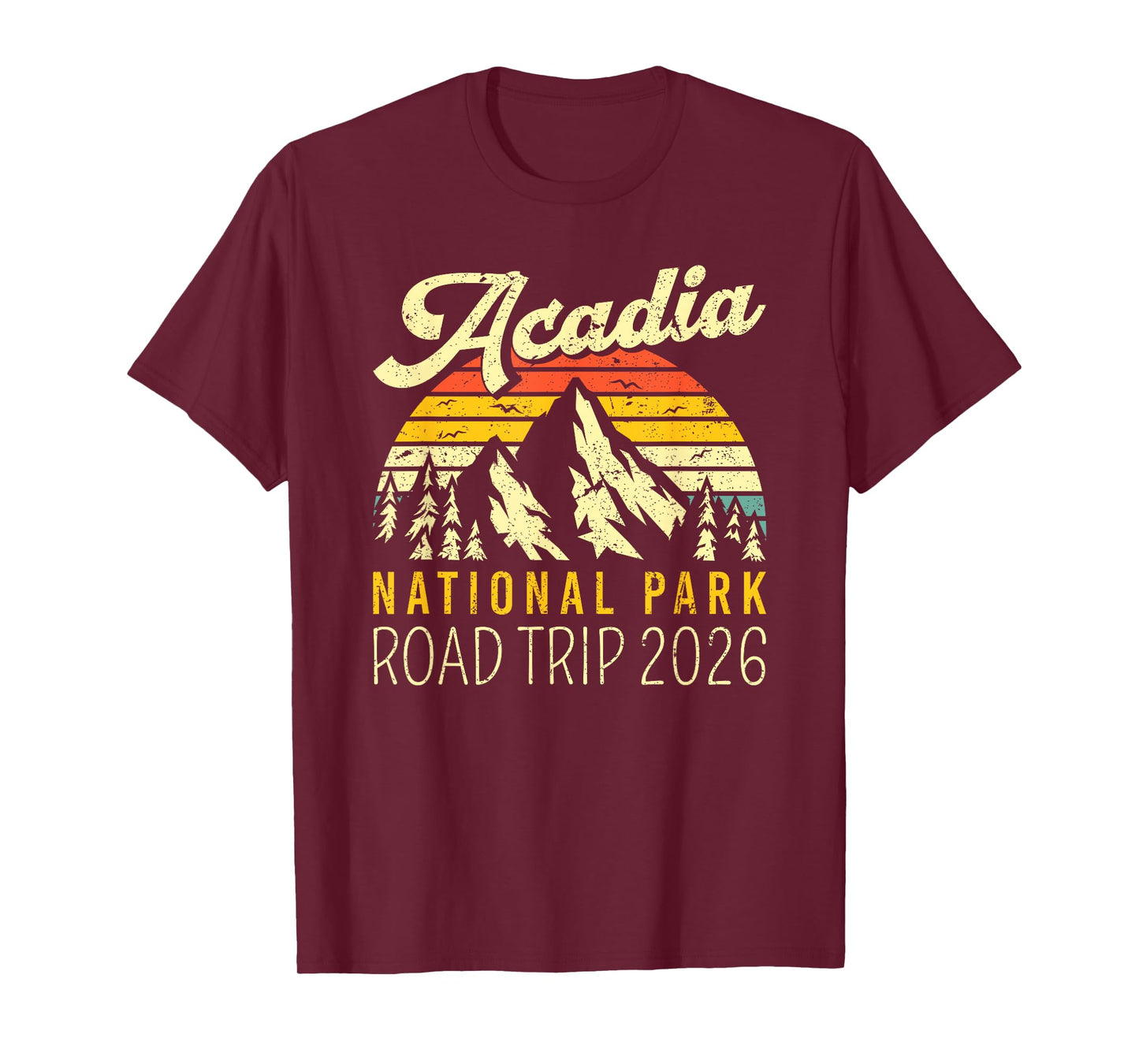 Acadia National Park Traveling 2026 Road Trip T-Shirt