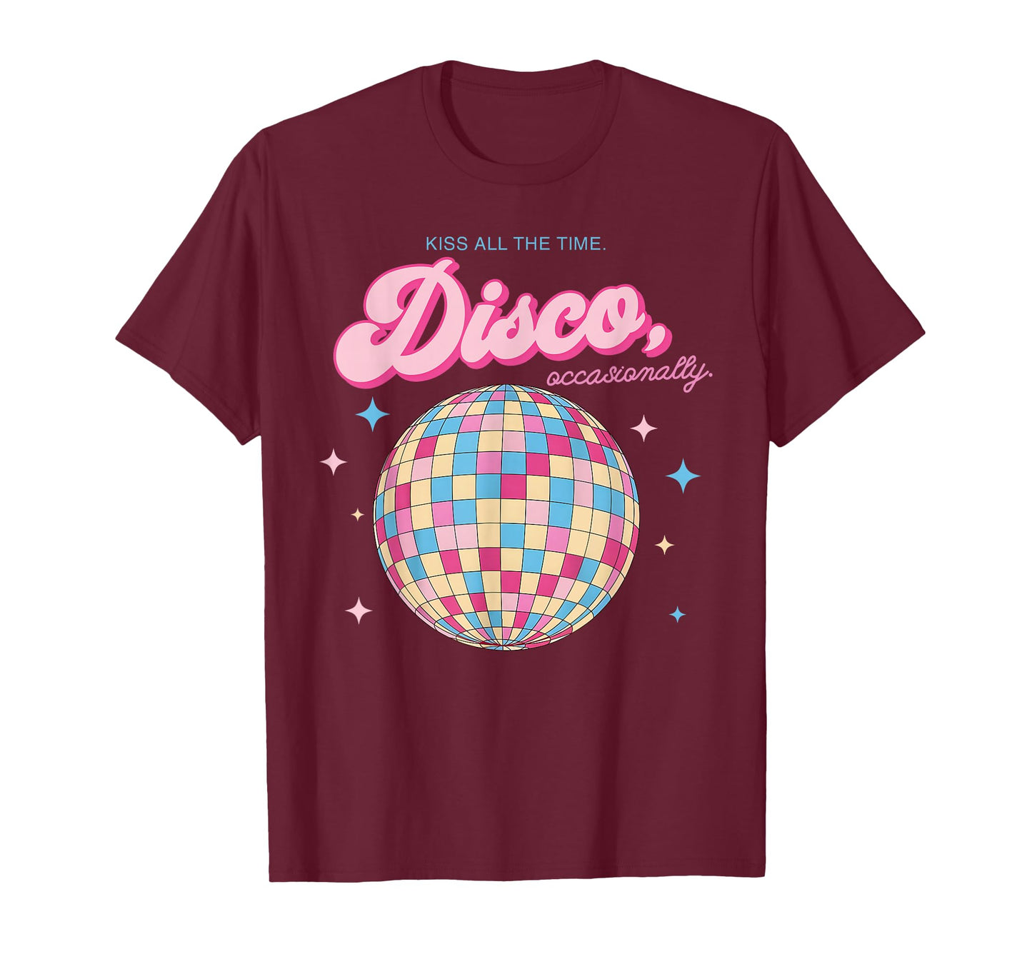Kiss All The time Disco Occasionally Trending Graphic T-Shirt